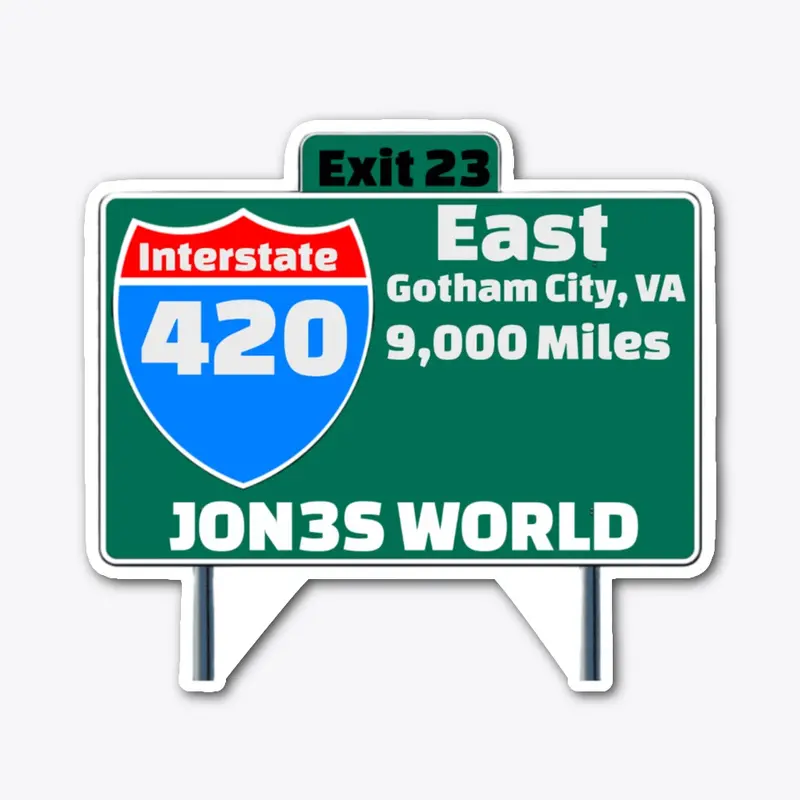 Destination JON3S WORLD 