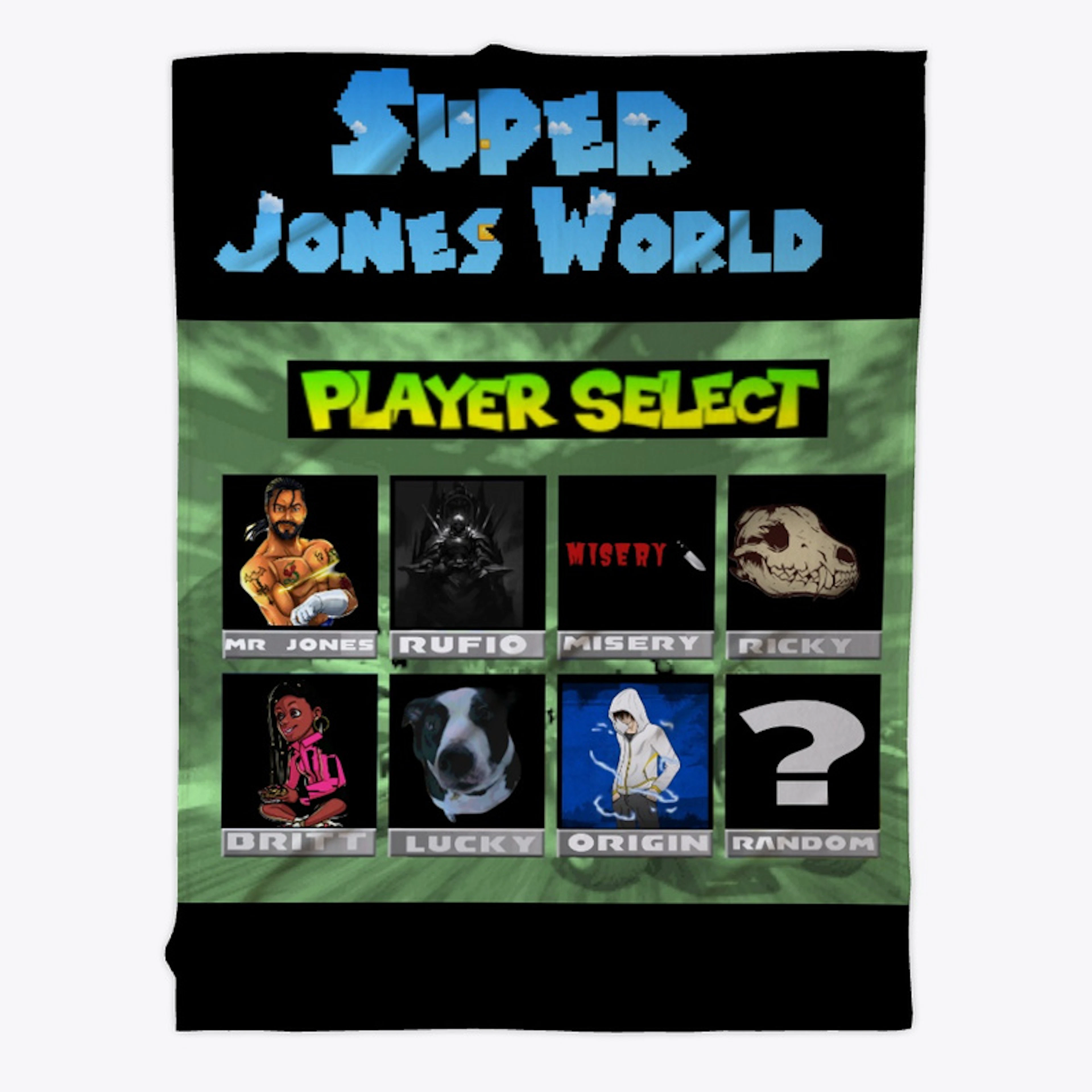 Super Jones World tee