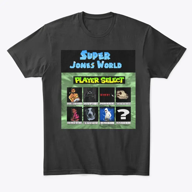 Super Jones World tee