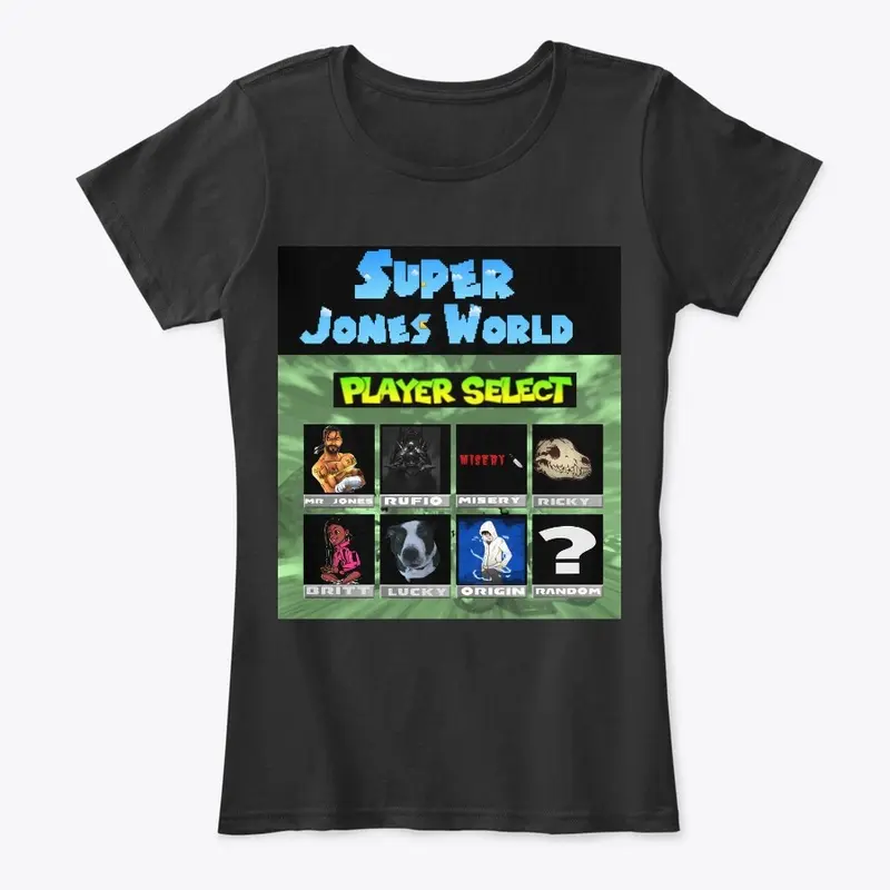 Super Jones World tee